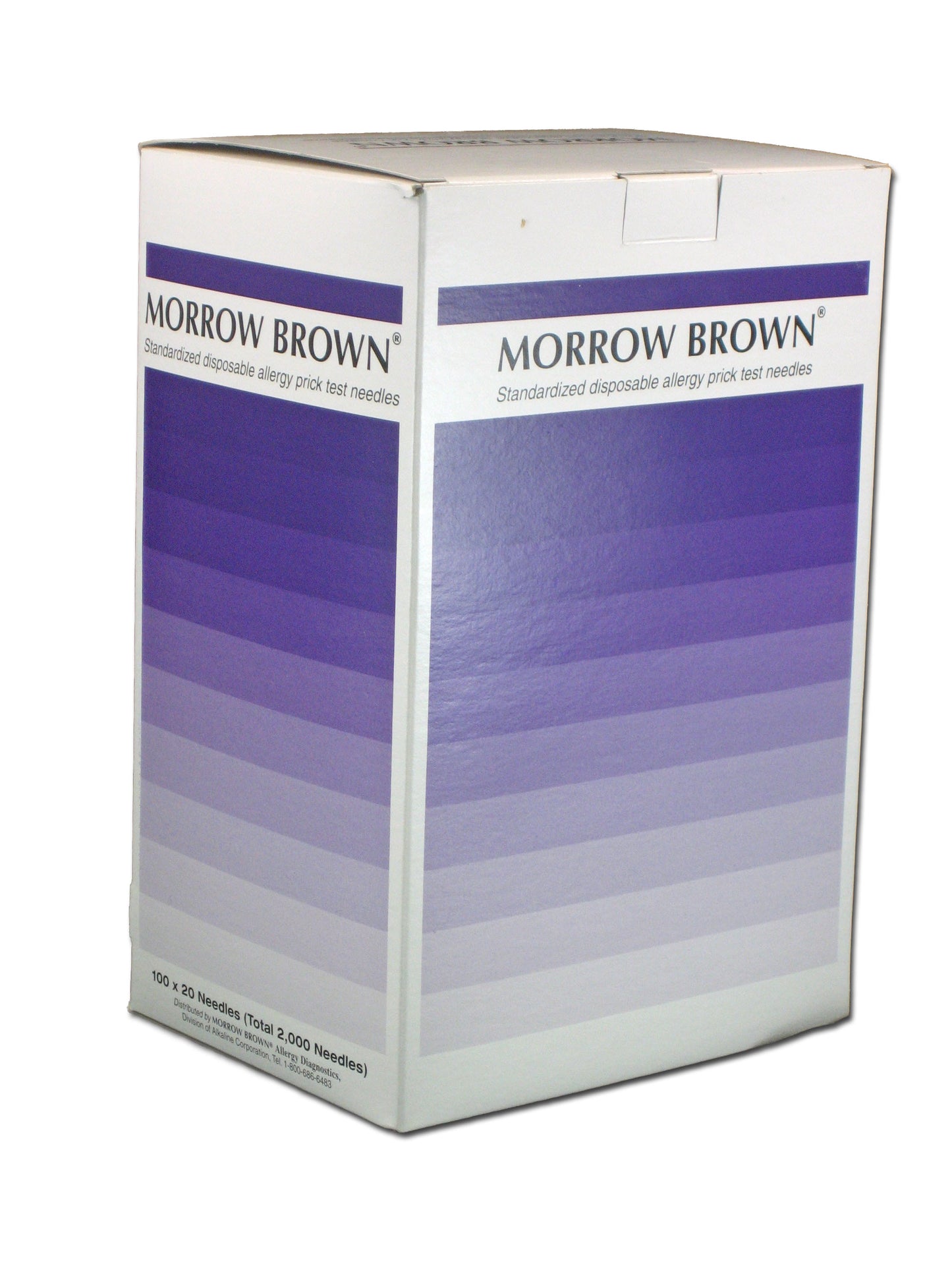 MB-2000 Morrow Brown Disposable Skin Testing Needles Box of 2000 (1-4 boxes) - includes shipping
